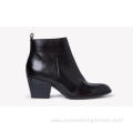 Best selling low price chunky heel women boots